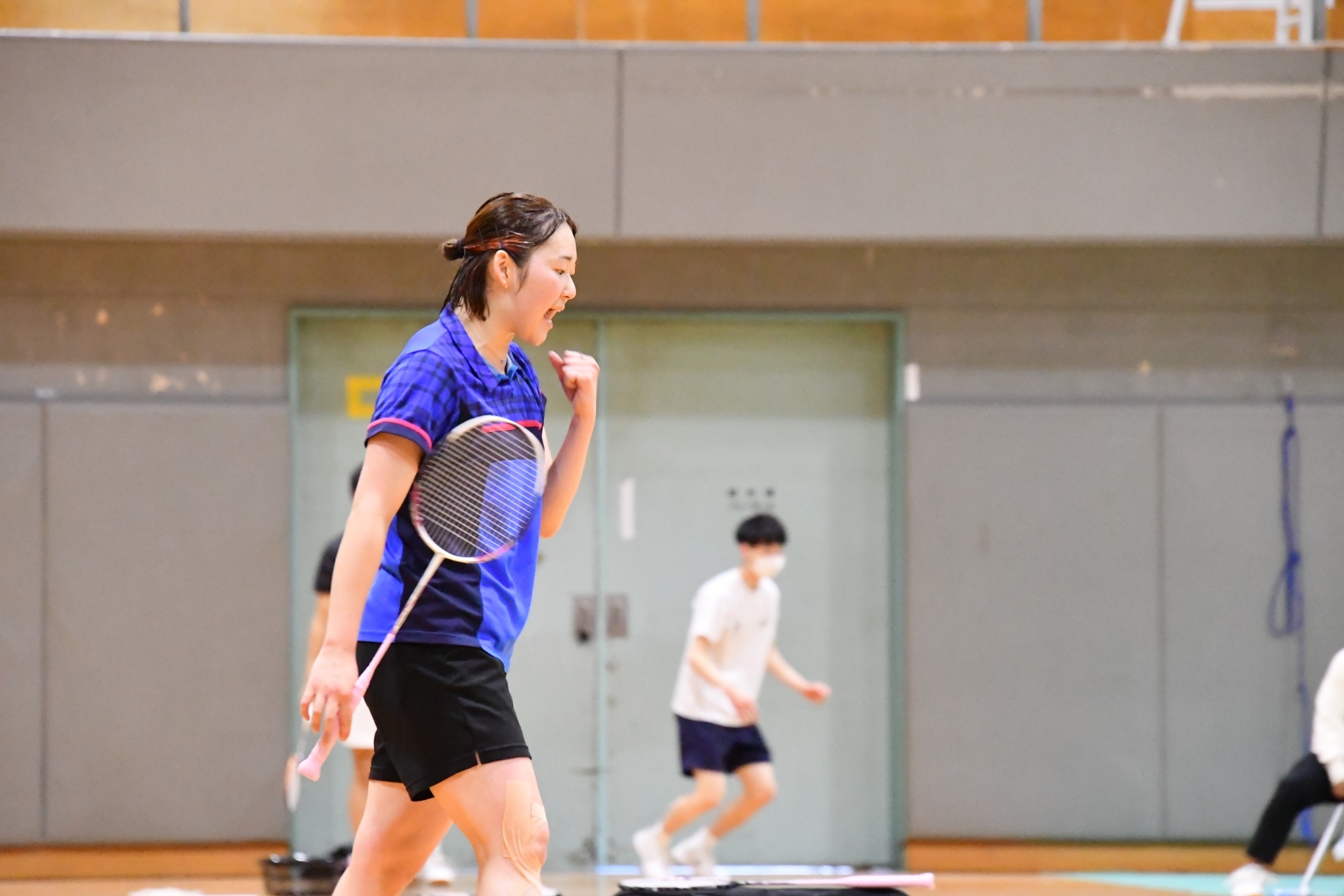 バドミントン 関東大学バドミントン春季リーグ戦 女子 対明大 青学大 奮闘を見せ２連勝スタート スポーツ法政
